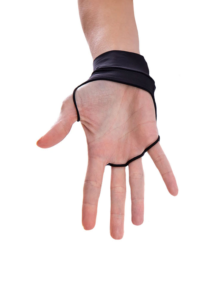 SParms Sun Protection Palmless Gloves Black GolfBox